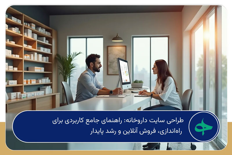 طراحی سایت داروخانه - فروش آنلاین دارو
